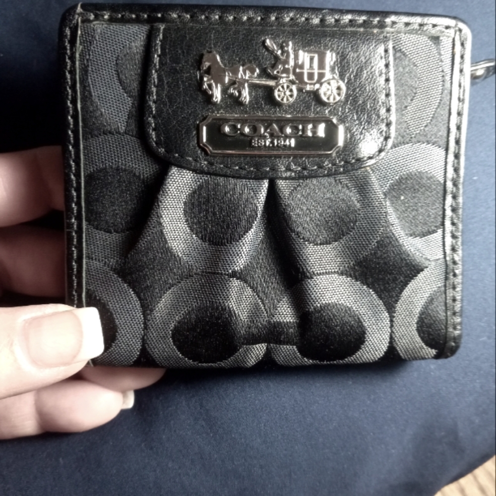 Coach mini wallet